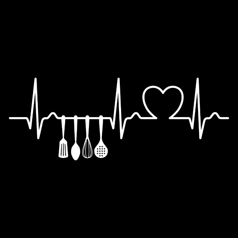 ECG Curve - Heart Curve - Kitchen - Kitchen Appliance