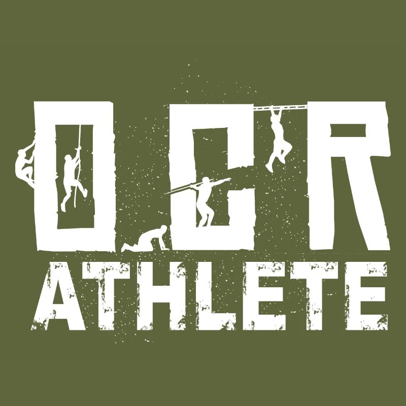 Course d'obstacles d'athlète OCR