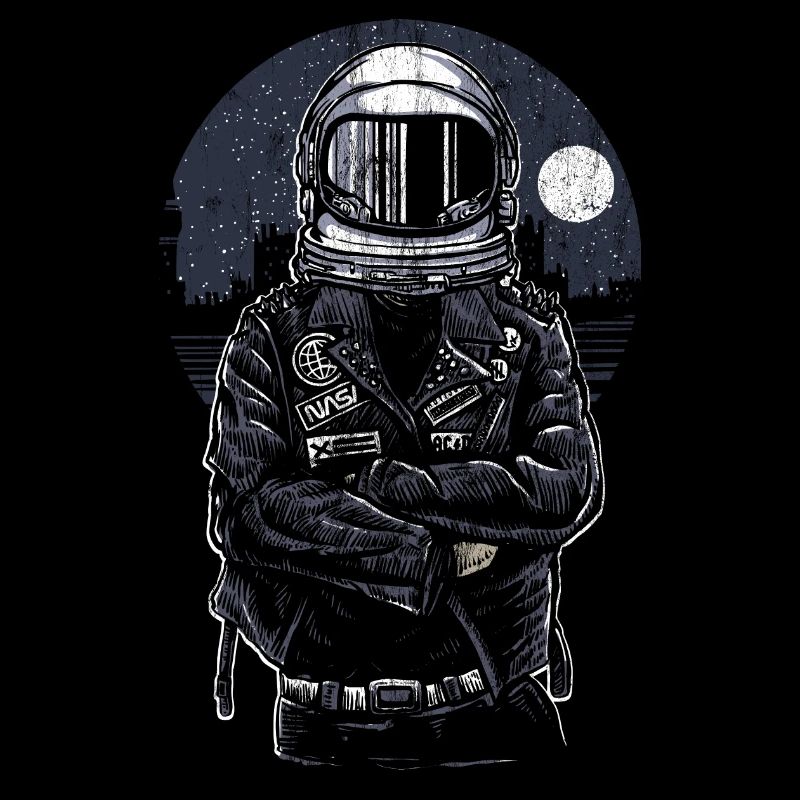 ASTRONAUT REBELL - Funny Astronaut Gift