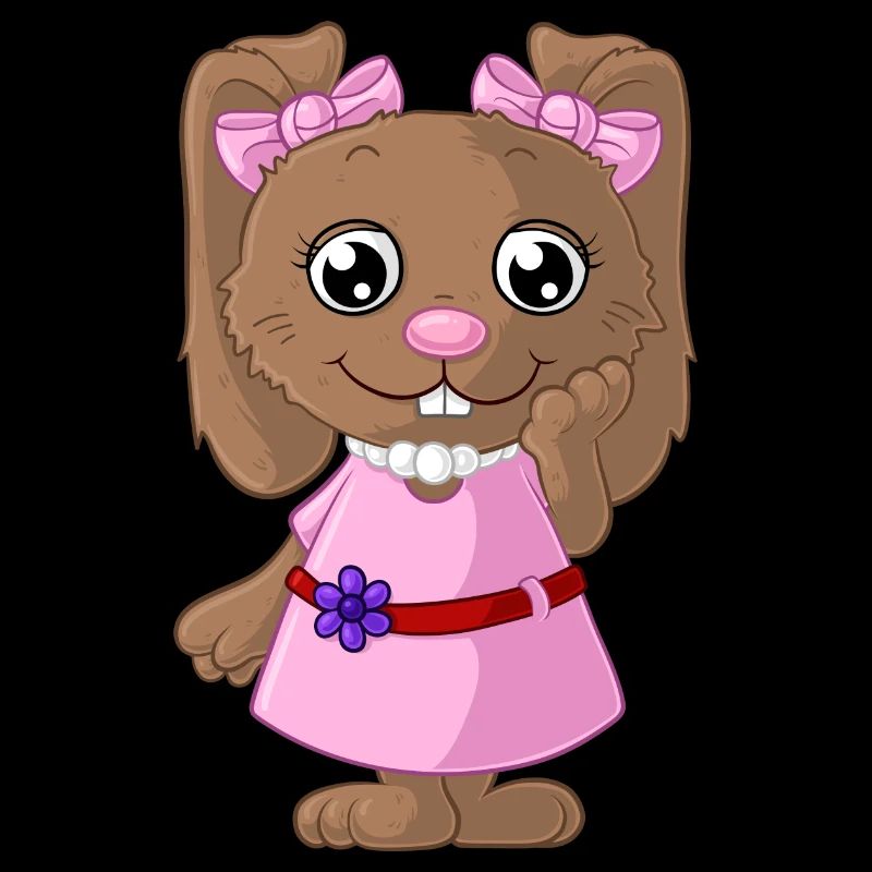 Cute cartoon bunny