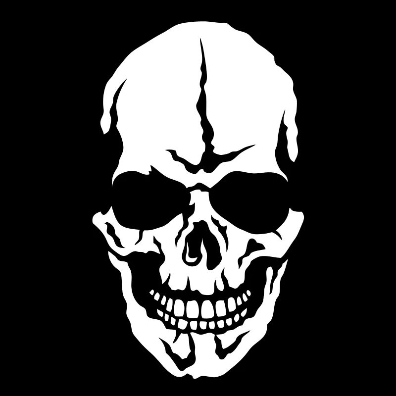 tete de mort skull crane
