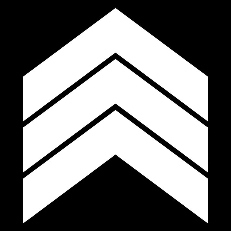 three white arrows