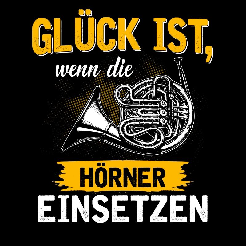 Blasmusik Musiker Musik Geschenk · Hörner