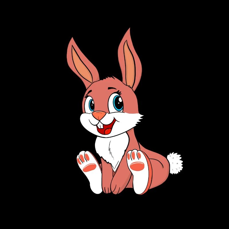 Cute brown bunny