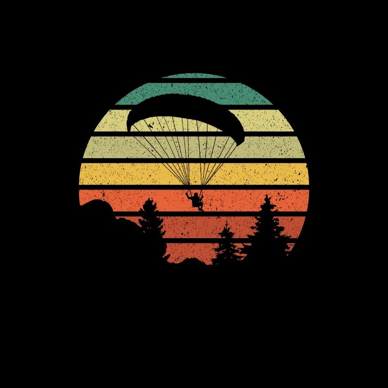 Paragliding Paragliding Paragliding Retro