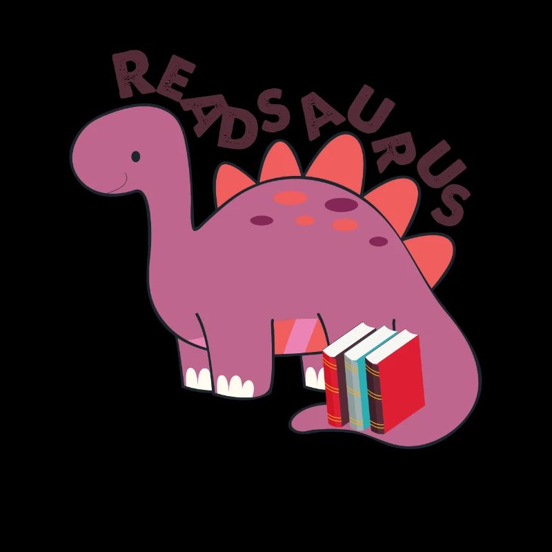 Readosaurus | Dinosaur reading book lover