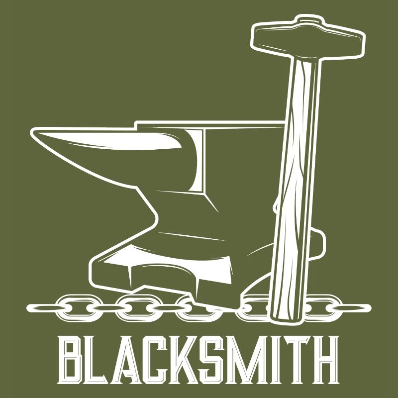 Blacksmith Hammer Anvil