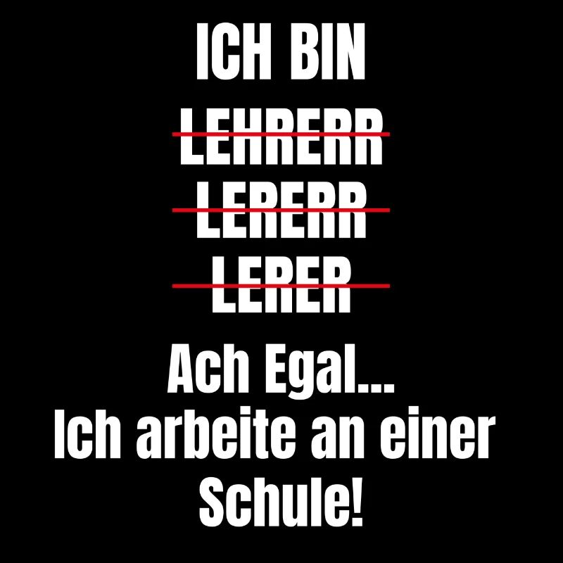 Deutschlehrer Lehrer Lehrerin Geschenkidee Deutsch