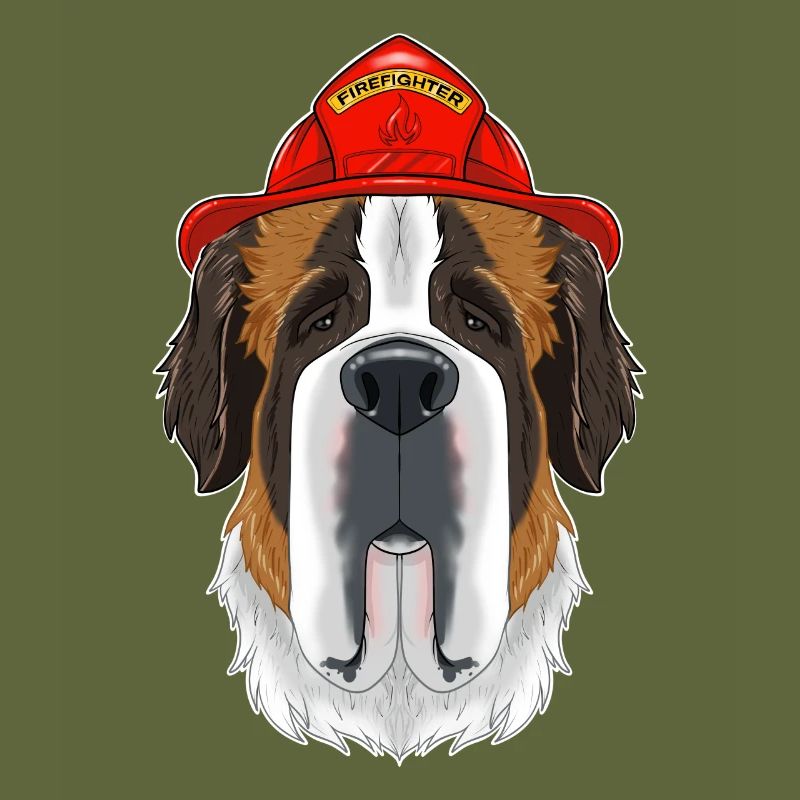 Firefighter Saint Bernard Canine Handler I