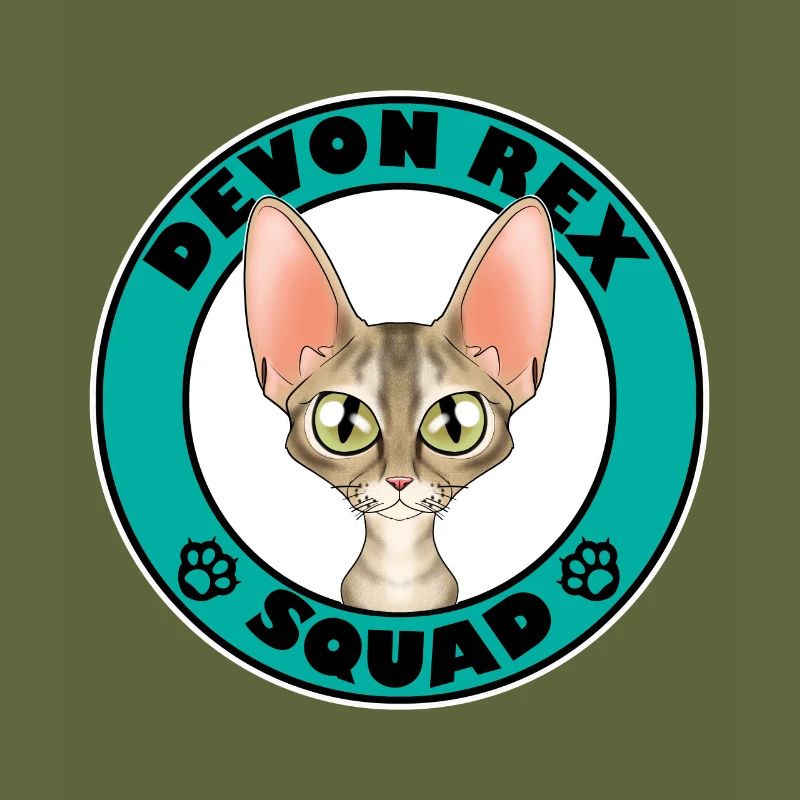Devon Rex Squad I Cat Lover I Devon Rex Cat
