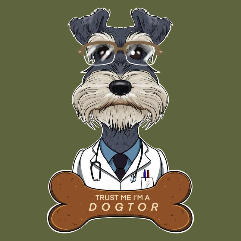 Veterinary Miniature Schnauzer Trust Me Im A