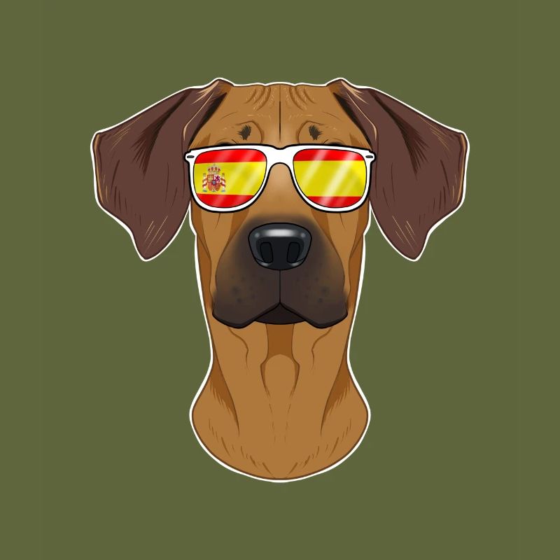 Rhodesian Ridgeback I Espagne Lunettes de soleil I Espagnol
