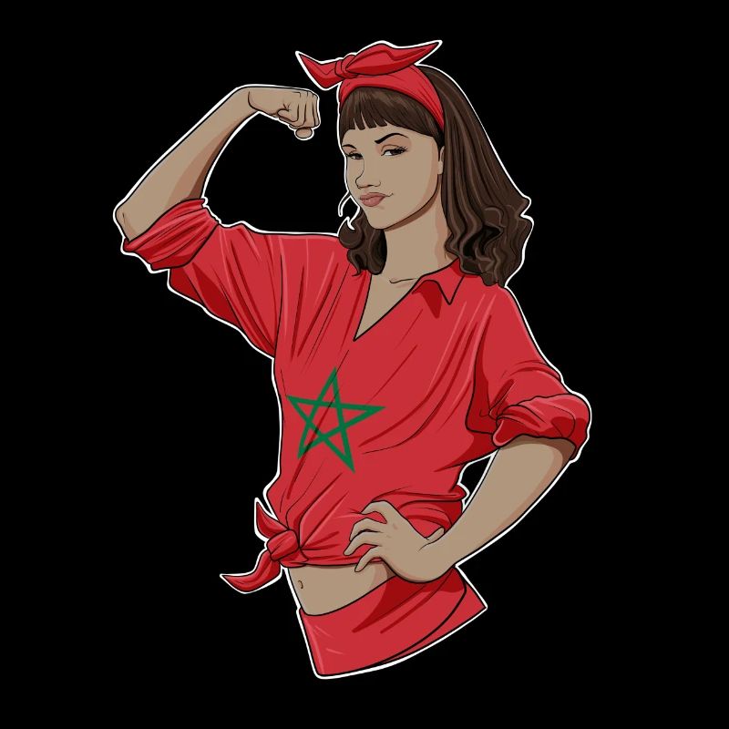 Moroccan Girl Unbreakable I Moroccan Heritage I