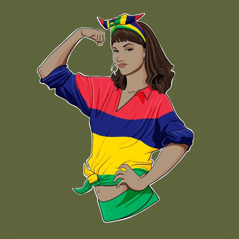 Mauritius Girl Unbreakable Patrimoine de Maurice