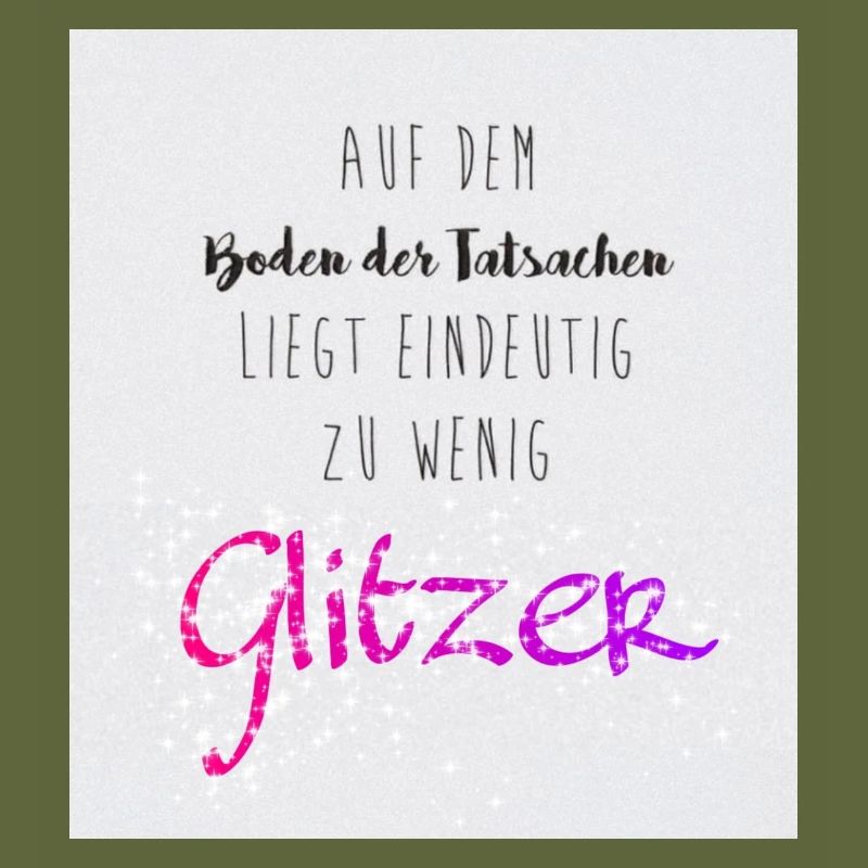 think glitter