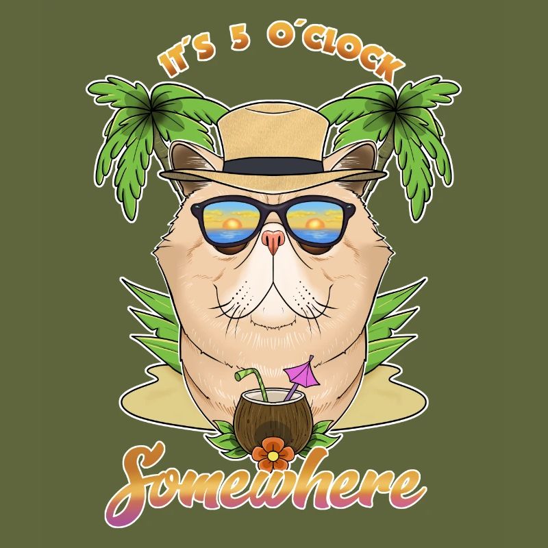 It Is 5 OClock Somewhere Drinking Exotic