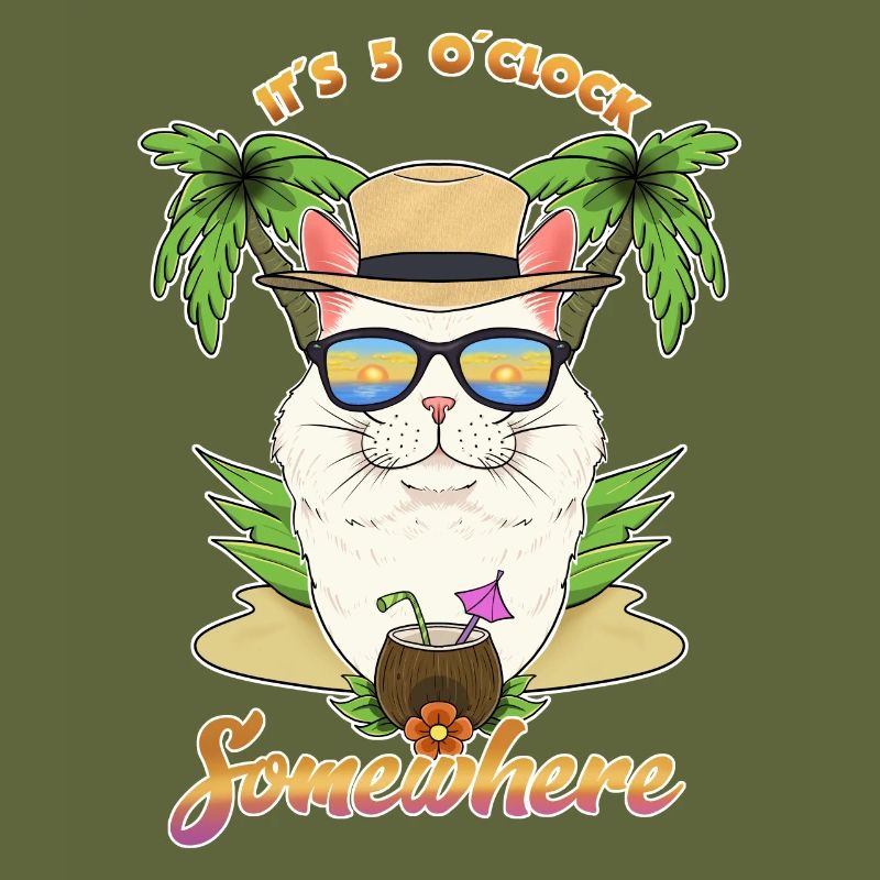 It Is 5 OClock Somewhere Drinking Turkish Angora