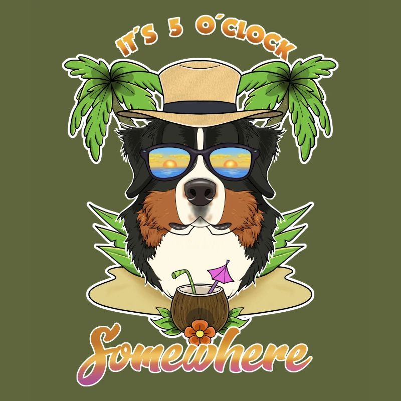 It Is 5 OClock Somewhere Drinking Bernese