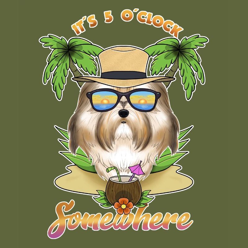 It Is 5 OClock Somewhere Drinking Havanese