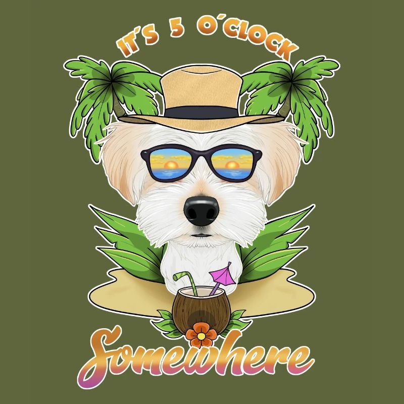 It Is 5 OClock Somewhere Drinking Maltese