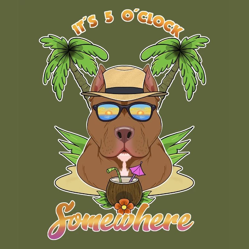 It Is 5 OClock Somewhere Drinking Pitbull