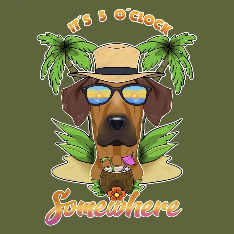 It Is 5 OClock Somewhere Drinking Rhodesian