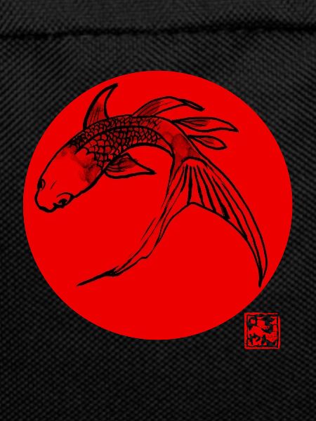 Carp Koi Red