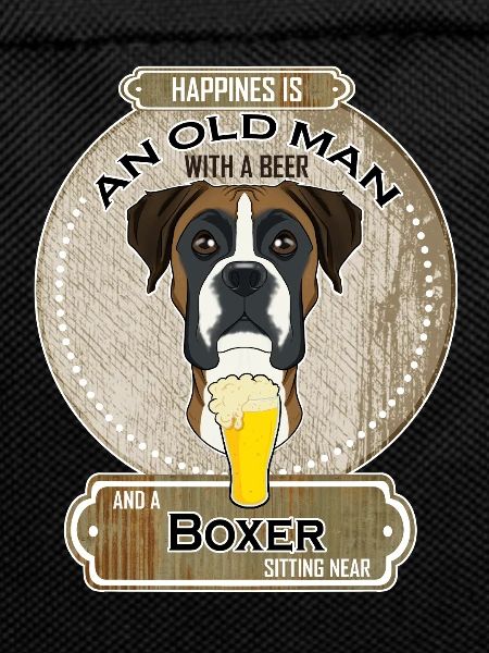 Boxer Dad Beer Lover