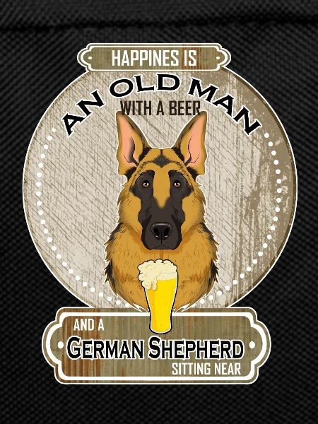 German Shepherd Dad Beer Lover