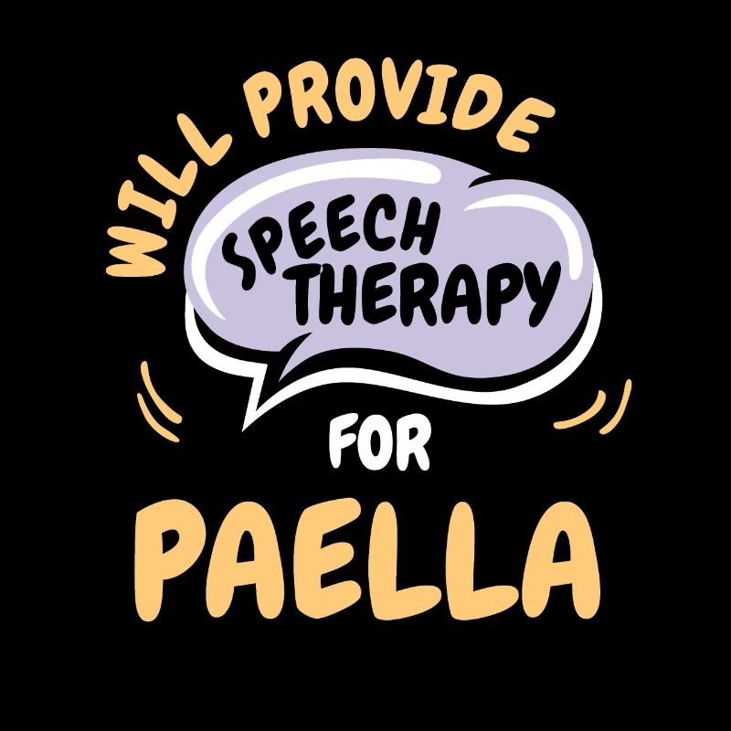 Provide Speech Therapy for Paella Funny Speech