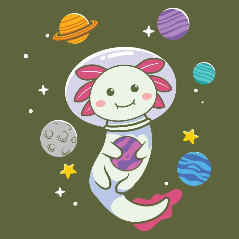Axolotl in den Sternen