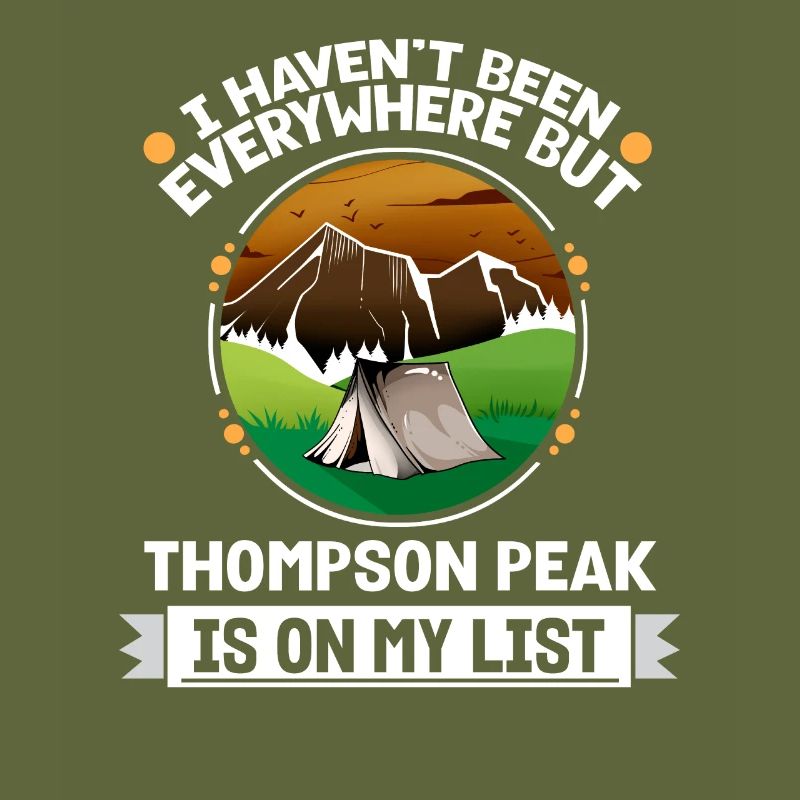 Thompson Peak Is On My List Hiking Camping Hiker