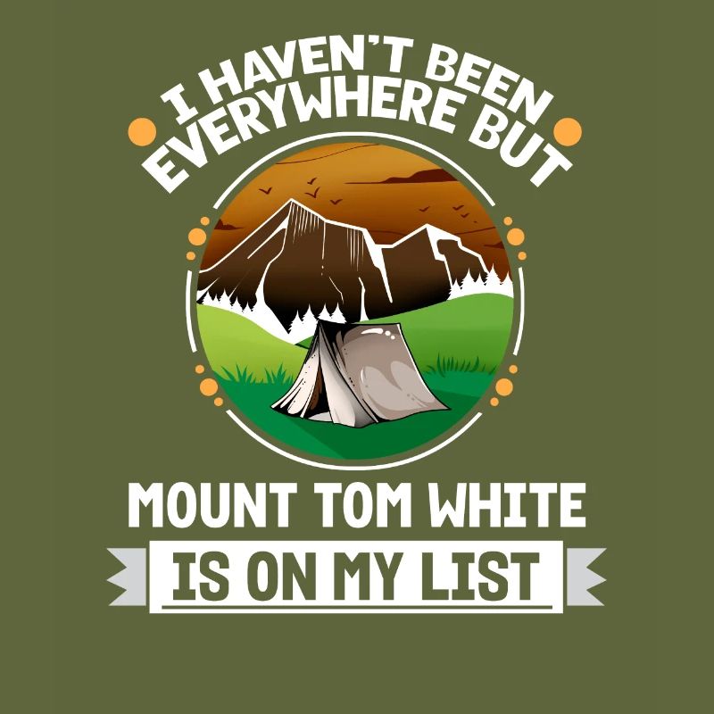 Mount Tom White est sur ma liste Camping de randonnée