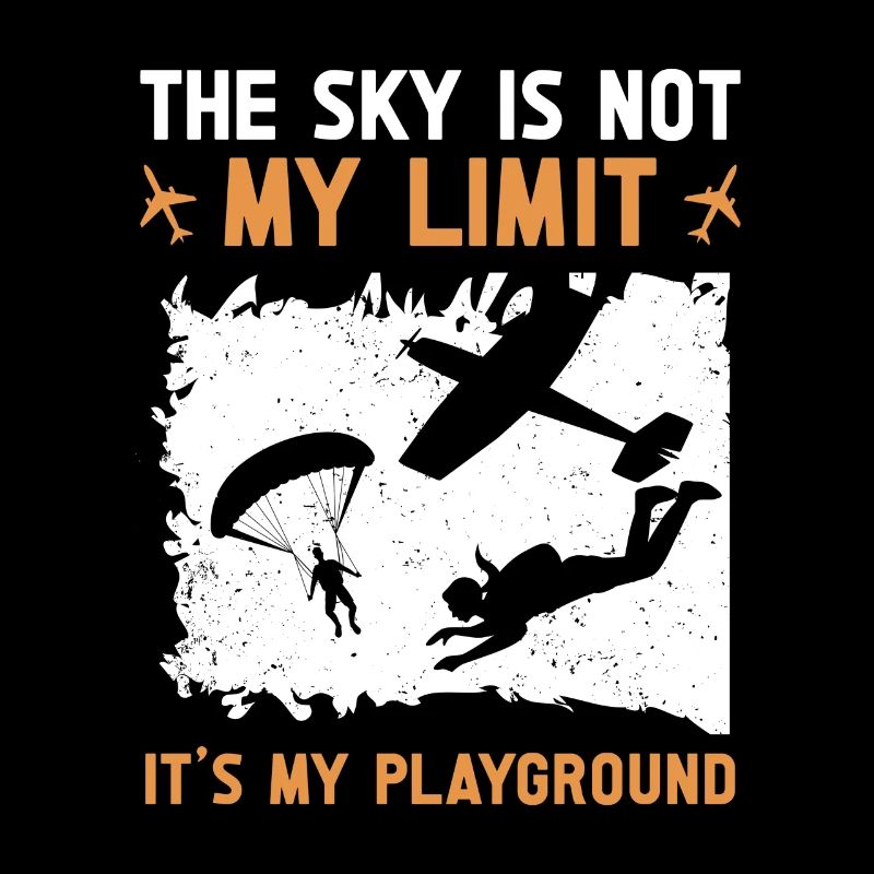 Sky Diving Parachute Jump