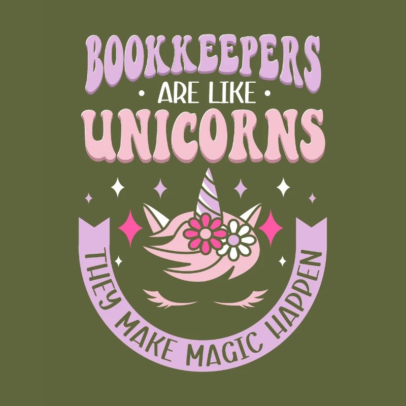 Les comptables sont comme les licornes comptable Einhorn