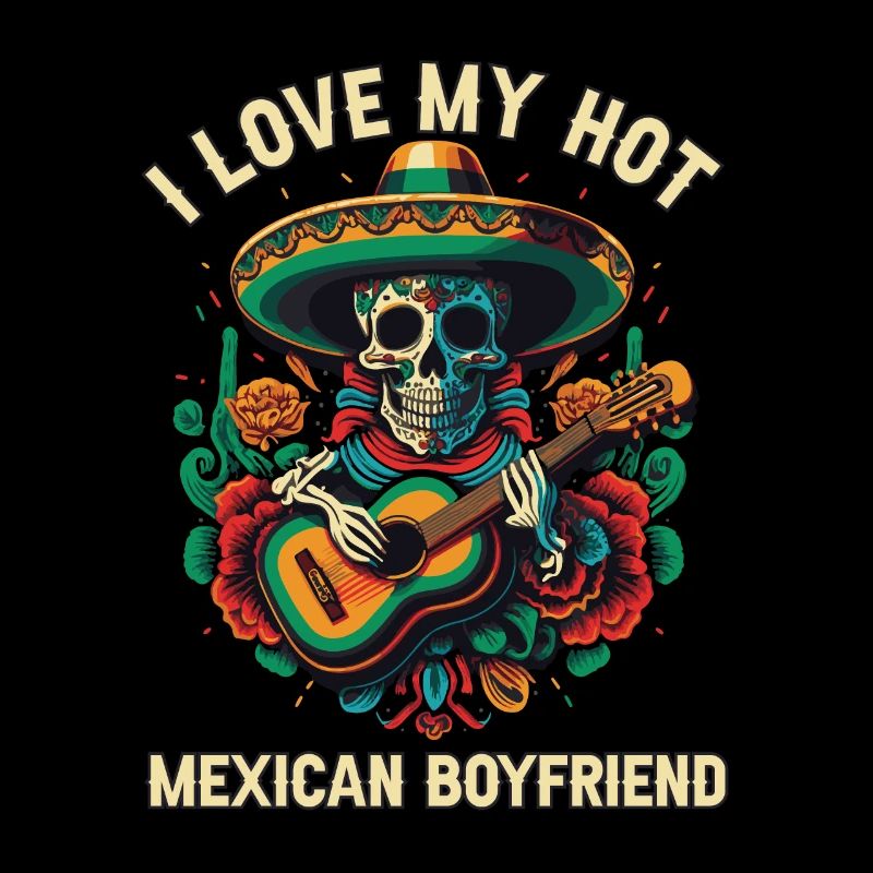 J’aime mon petit ami mexicain chaud Mexico Pride Count