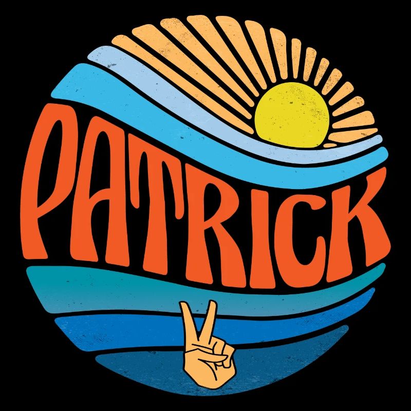 Patrick Chemise Vintage Sunset Patrick Groovy Cravate