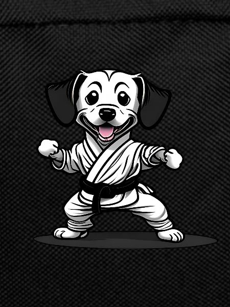 Karate Dog Funny
