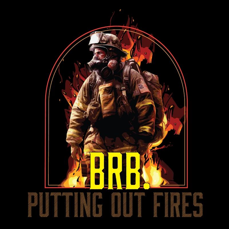 BRB Putting Out Fires Firefighter Fireman