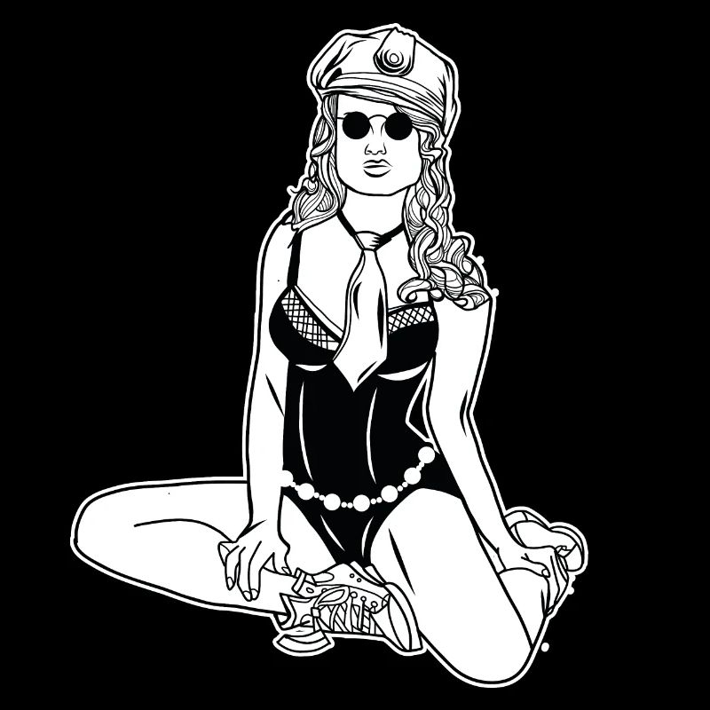 Policière // Illustration