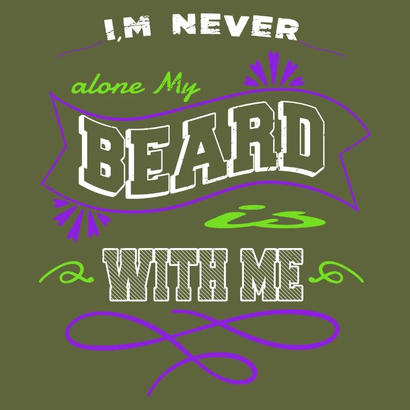 Social Distancing Bear Earloop Beard Lover Man