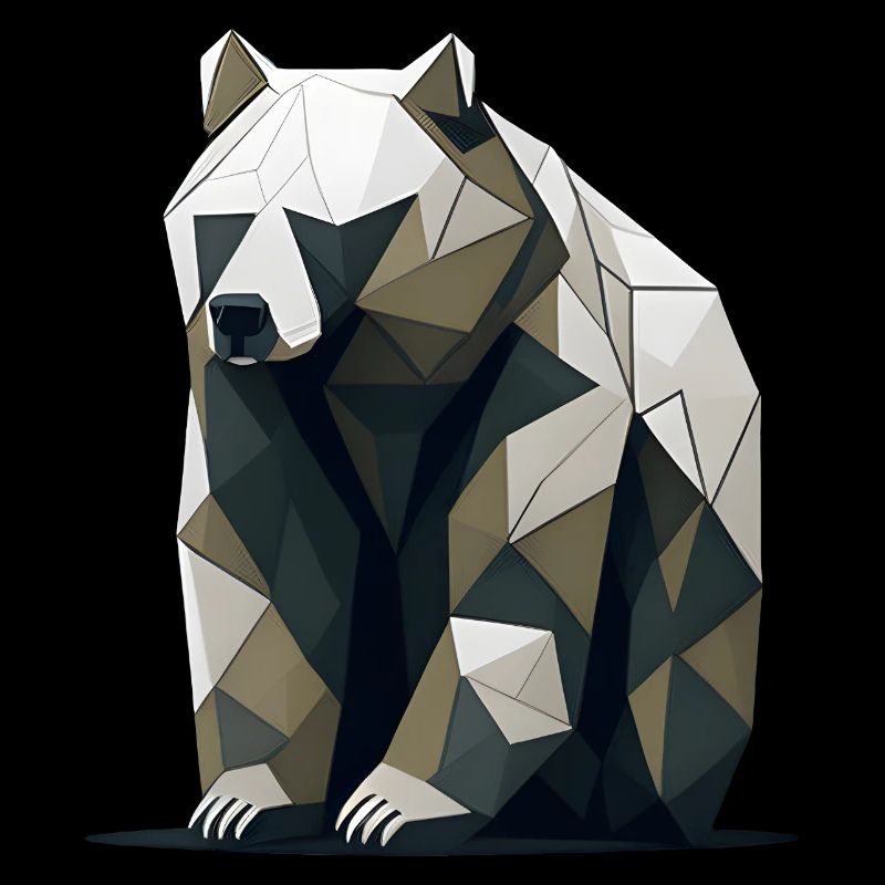 Minimalistic Bear
