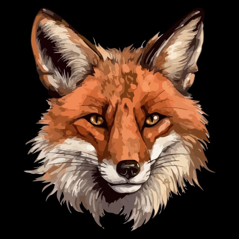 Tête de renard