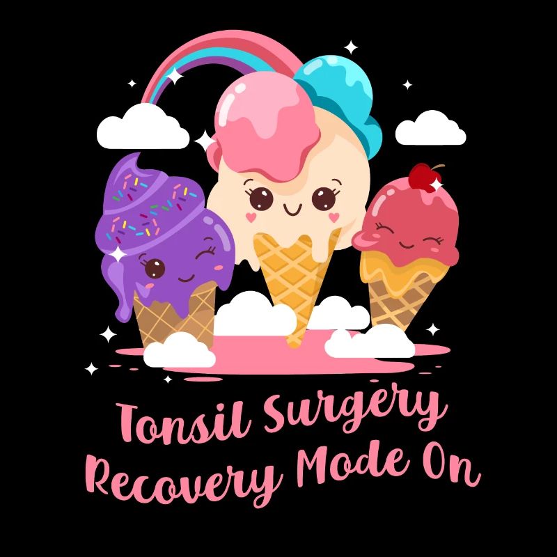 Tonsil Surgery Recovery Mode On Get Well Soon