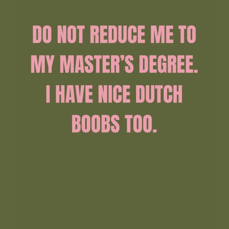 Masterabschluss einer Holländerin