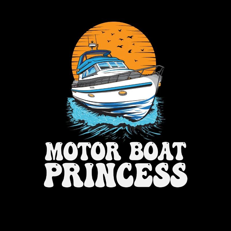 Motor Boat Princess Pontoon Queen Motorboating
