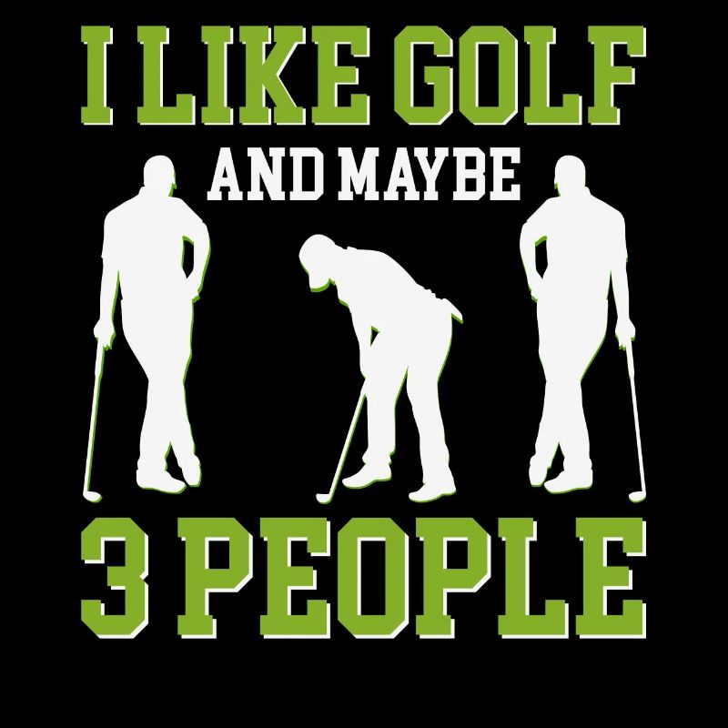Golf Golfen Golfspieler Golfspieler Golfschläger