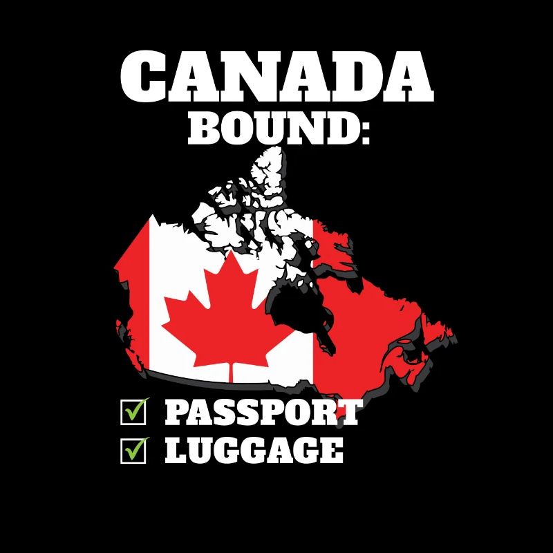 Voyage à destination du Canada Drapeau canadien