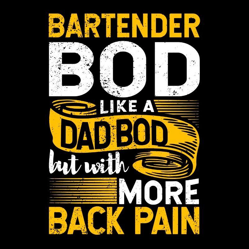 Bartender Bod Like A Dad Bod Biology Teacher