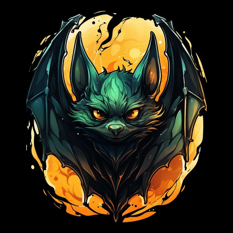 Bat Halloween I Cartoon Cute Bat